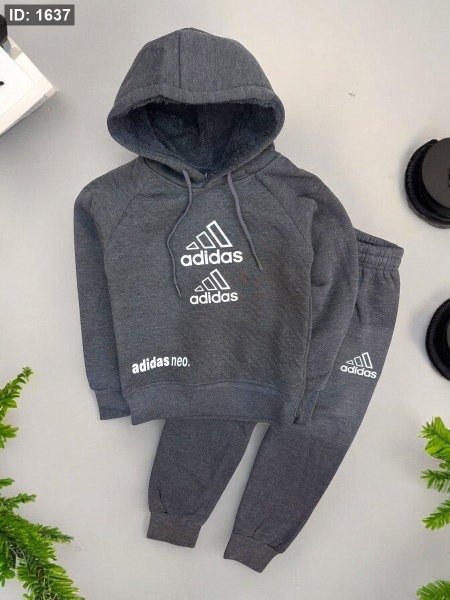 ترينج ولادي Adidas - رمادي <br> <span class='text-color-warm'>نفدت الكمية</span>